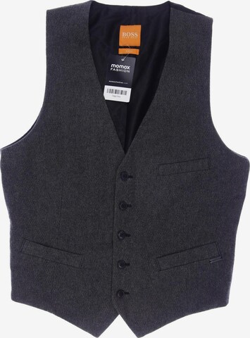 BOSS Orange Vest in S in Grey: front