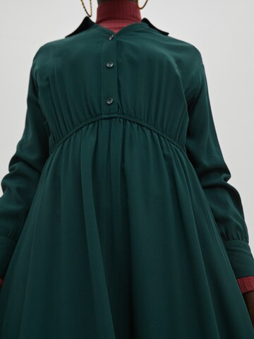 Rochie tip bluză 'Lisette' de la EDITED pe verde