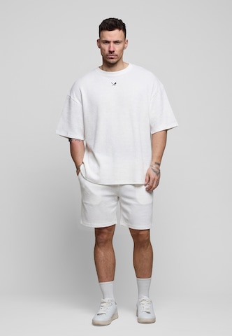 T-Shirt Distorted People en blanc