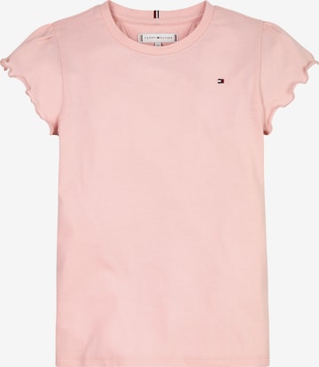 TOMMY HILFIGER Shirt 'ESSENTIAL' in Pink: front