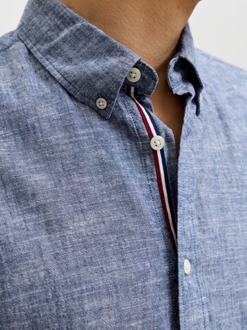 JACK & JONES Regular Fit Hemd 'JPRBLUSUMMER' in Blau