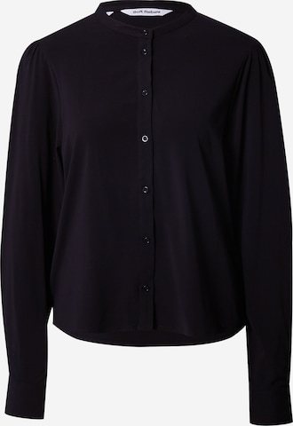 Soft Rebels Blouse 'Alia' in Zwart: voorkant