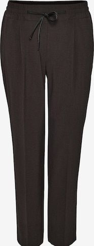 OPUS Pleat-front trousers 'Melosa' in Brown: front