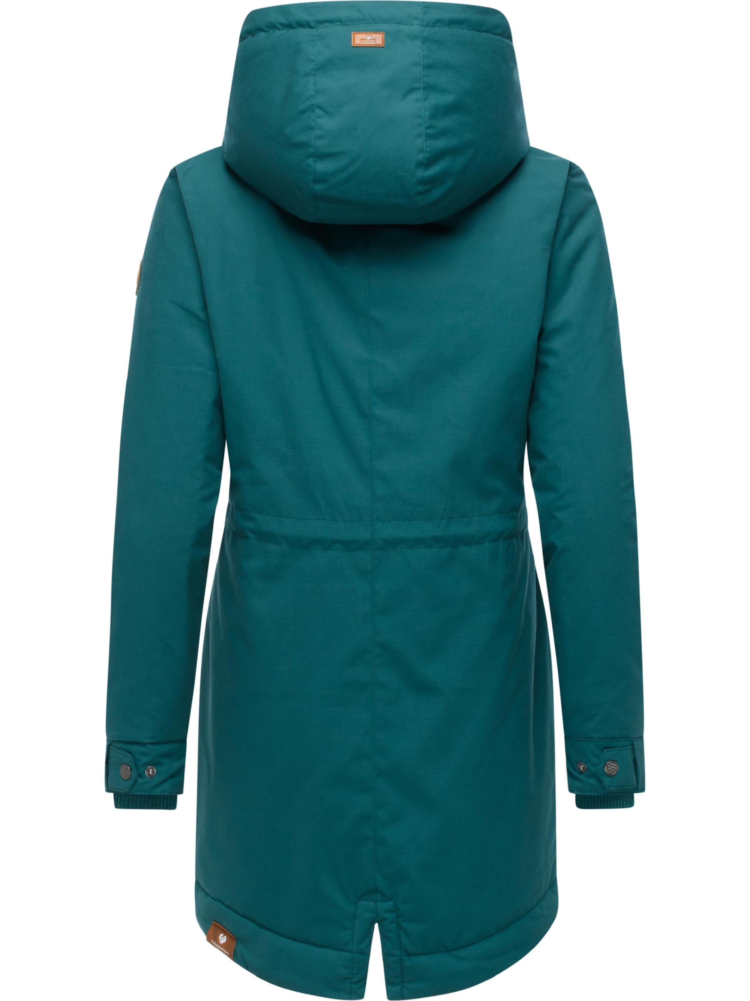 Ragwear Зимнее пальто 'Cannas' в Зеленый