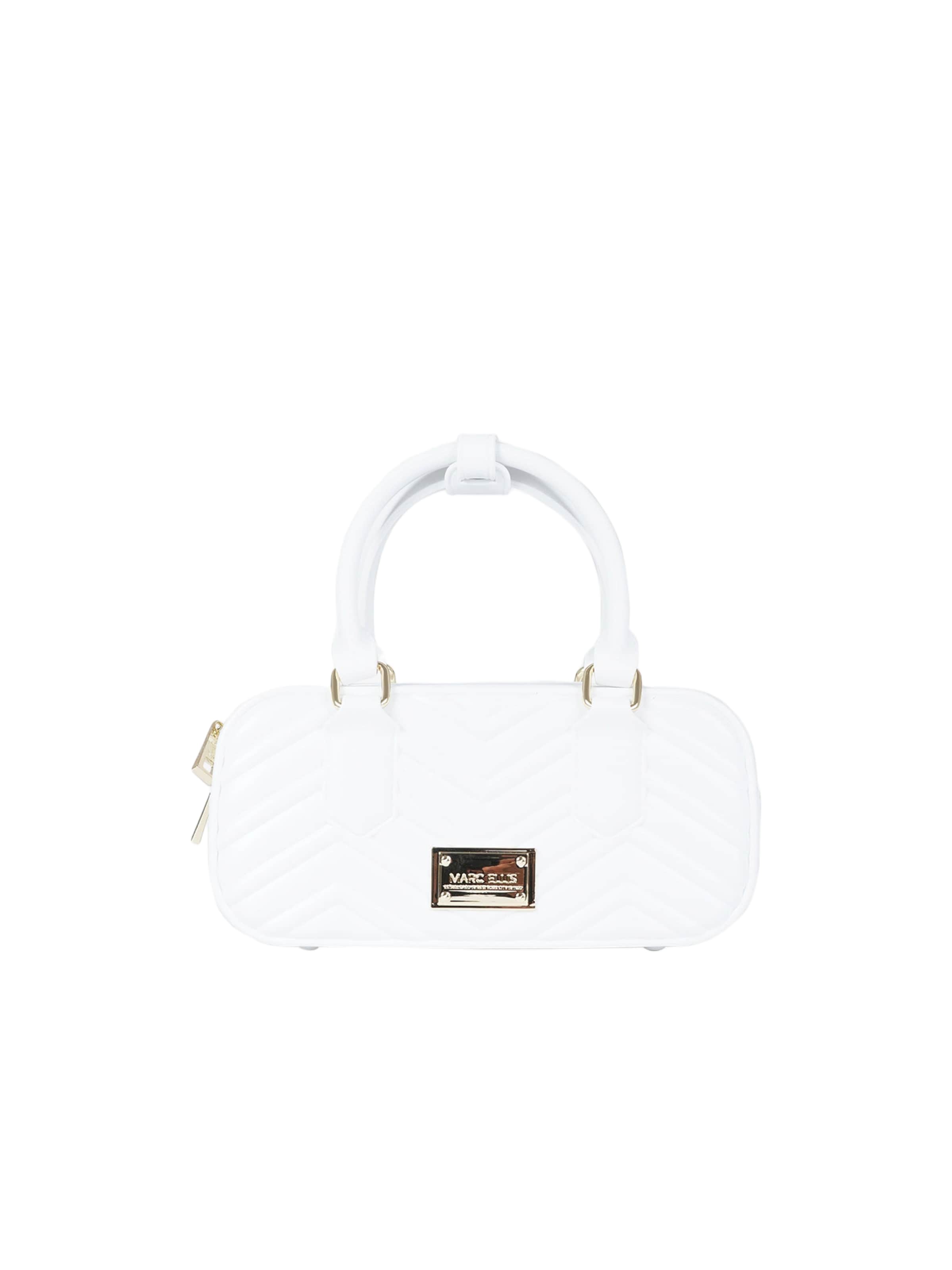 Marc Ellis Clutch in Beige: front