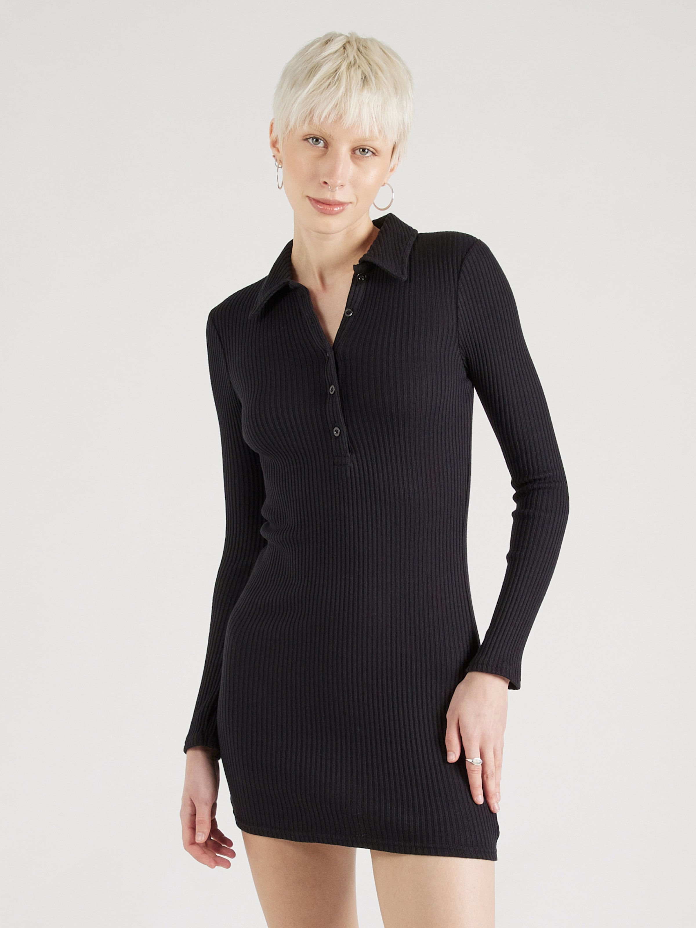 BDG Urban Outfitters Jurk in Zwart ABOUT YOU