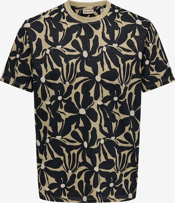 T-Shirt 'Perry' Only & Sons en noir : devant