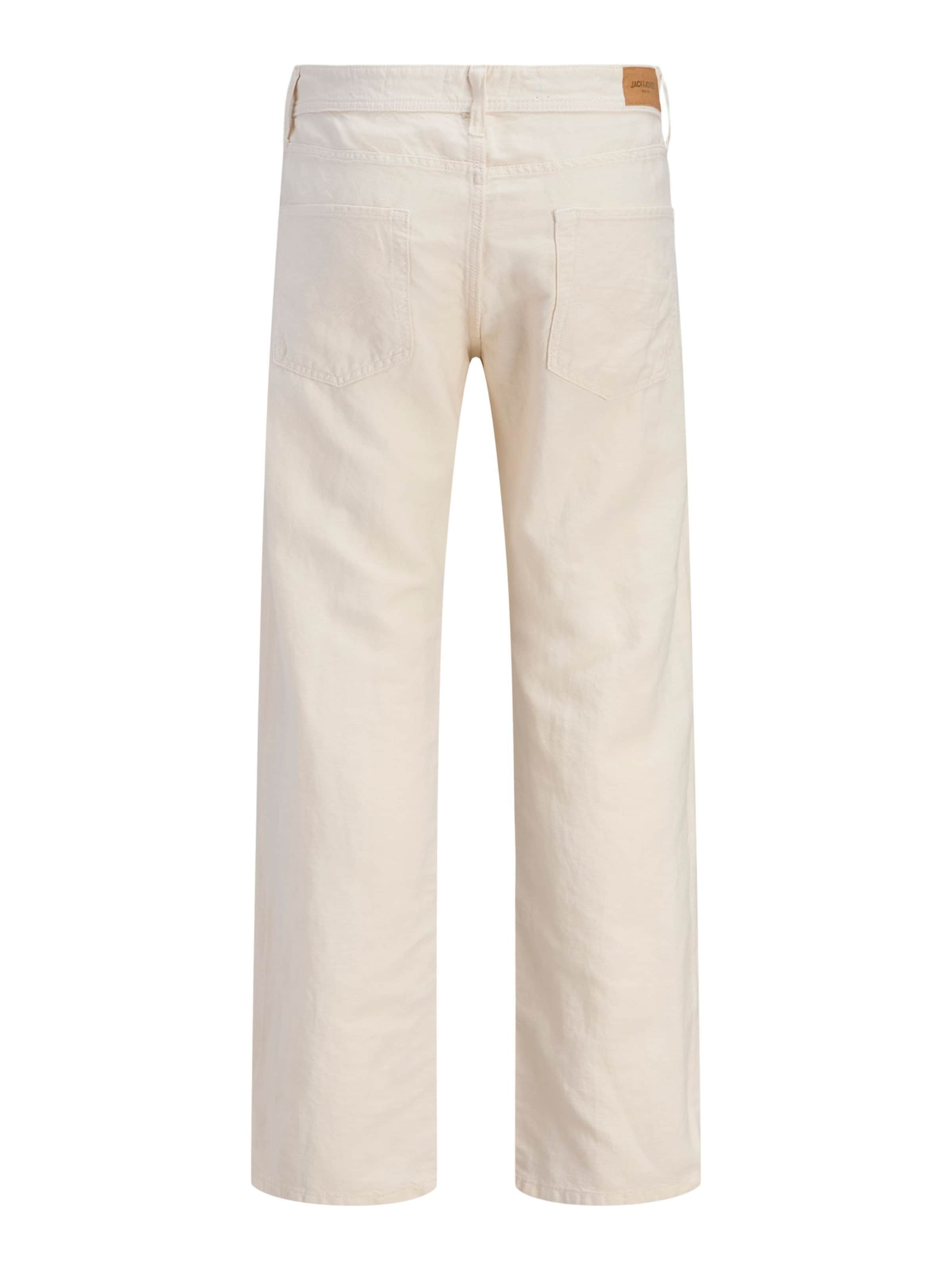 JACK & JONES Loose fit Pants in White