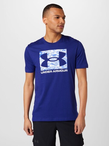 UNDER ARMOUR Performance shirt in Blue: front