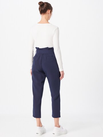 regular Pantaloni con pieghe di Oasis in blu