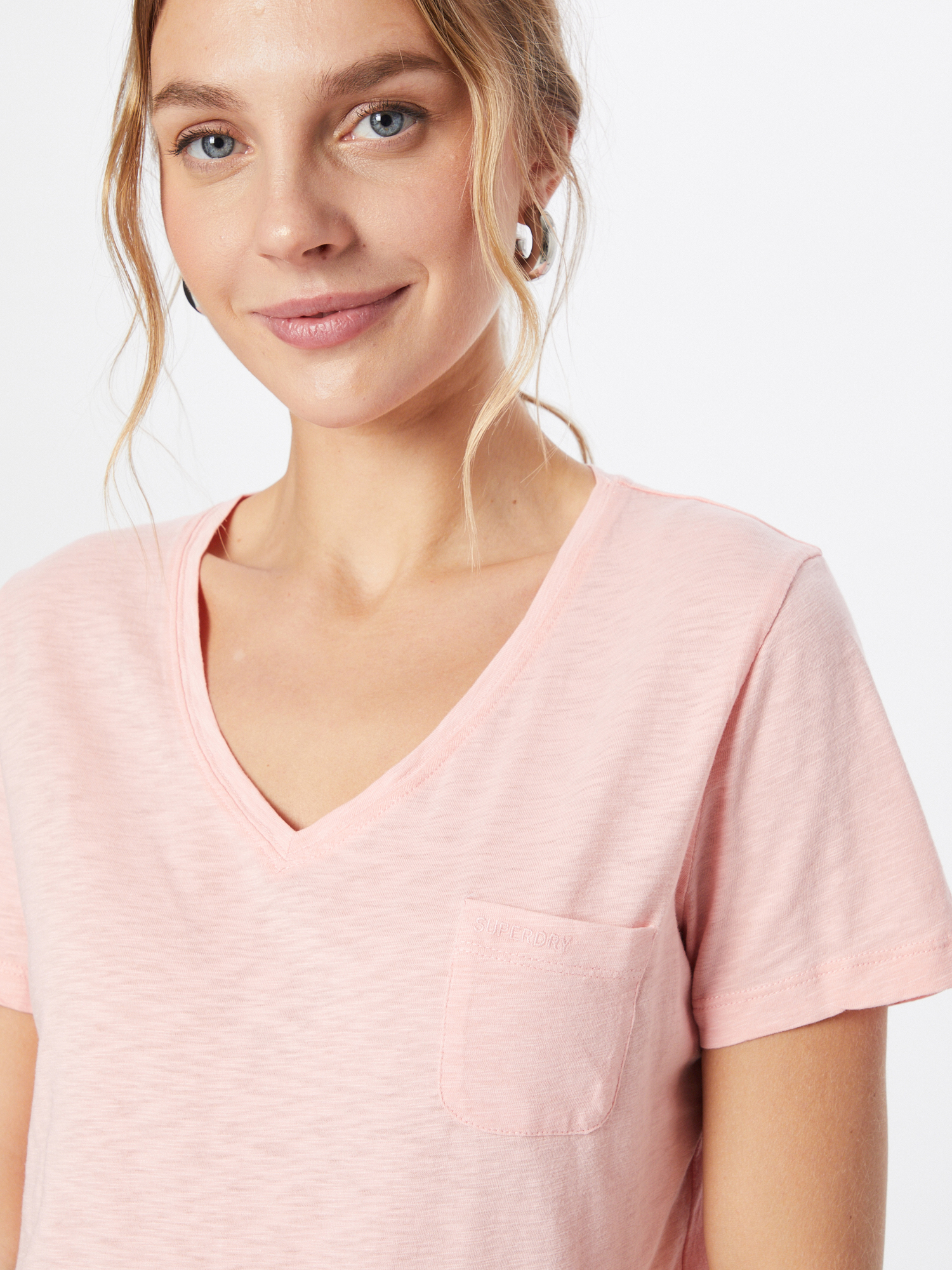Superdry T-Shirt in Rosa 