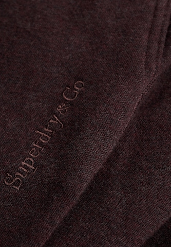Superdry & Co Zúžený Kalhoty 'Essential' – červená