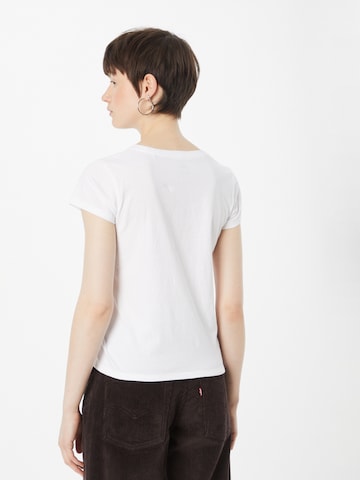 LEVI'S ® Тениска 'Graphic Authentic Tshirt' в бяло