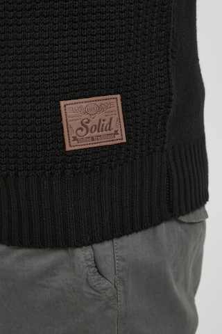 !Solid Sweater 'Terrance' in Black