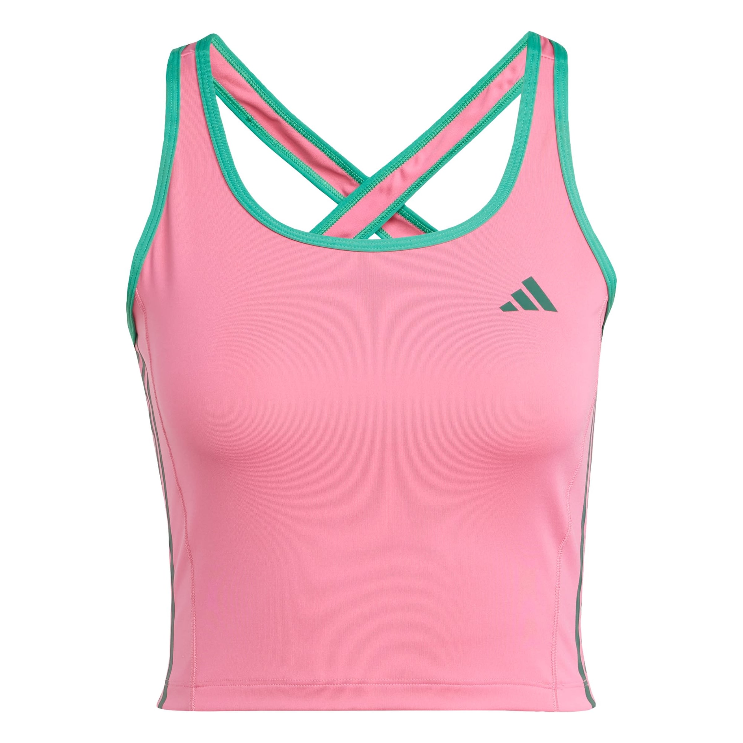 rožinė ADIDAS PERFORMANCE Sportiniai marškinėliai be rankovių 'Hyperglam': priekis
