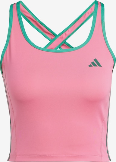 ADIDAS PERFORMANCE Sporttop 'Hyperglam' in grasgrün / rosa, Produktansicht