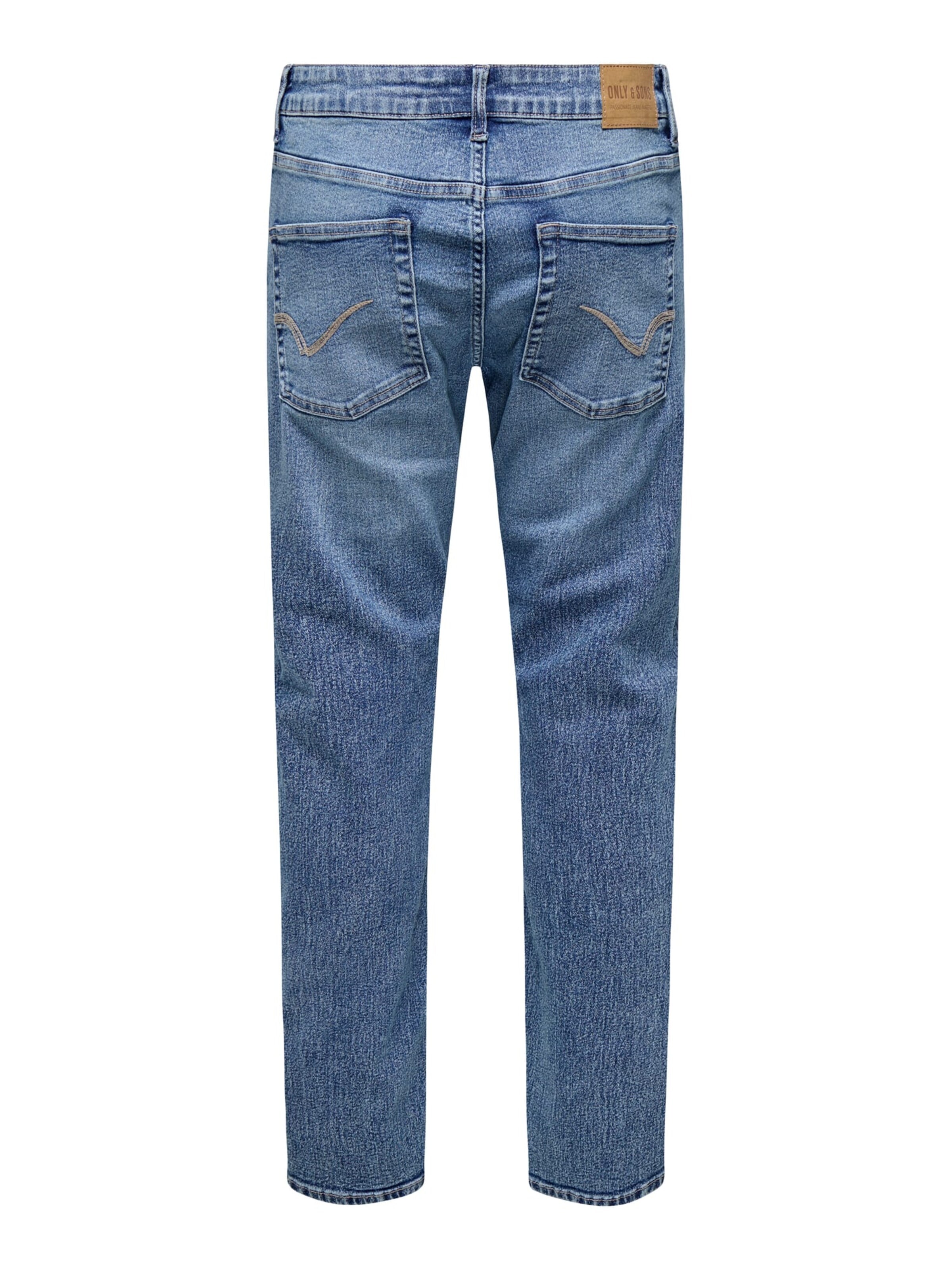 Only & Sons Baggy Jeans 'Weft' in Blue