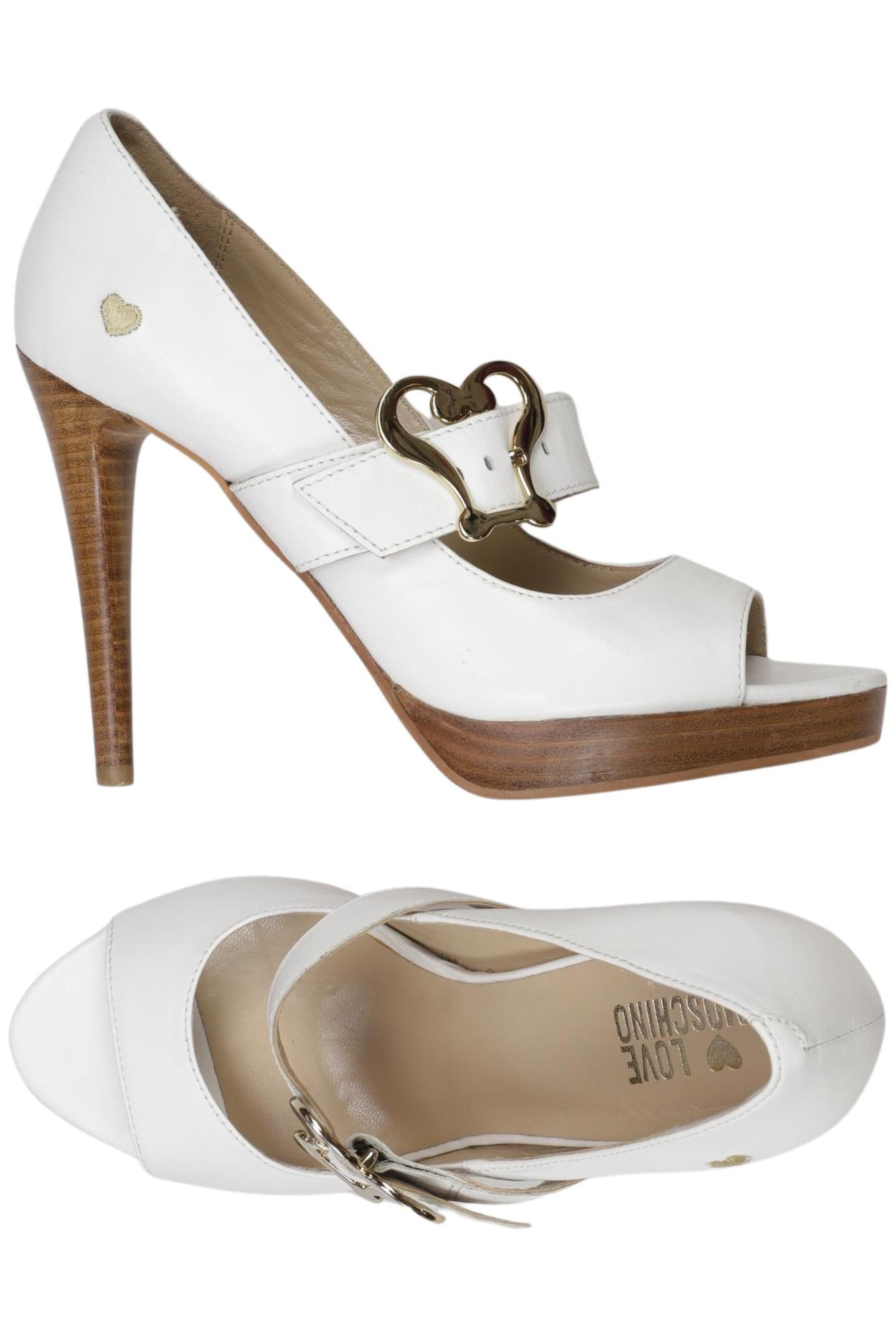 Love Moschino Pumps 40 in Weiß: Vorderseite