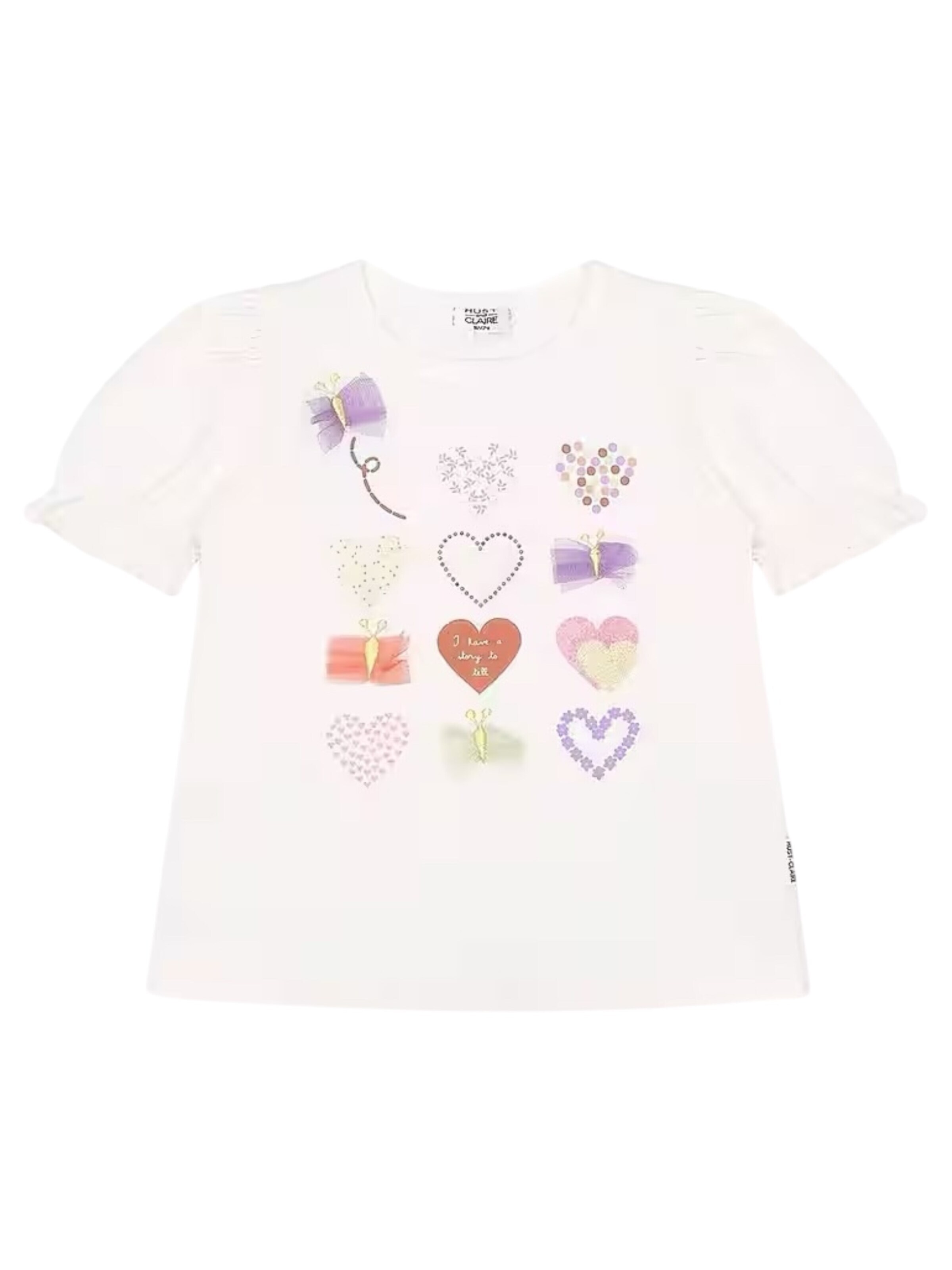 Hust & Claire Shirt 'Alma' in White: front