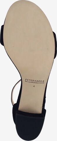 PETER KAISER Sandale in Schwarz