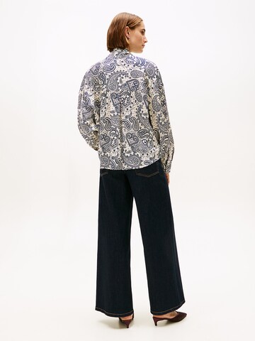 TOMMY HILFIGER Bluse in Schwarz