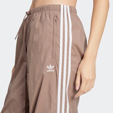 ADIDAS ORIGINALS Wide leg Trousers in Brown
