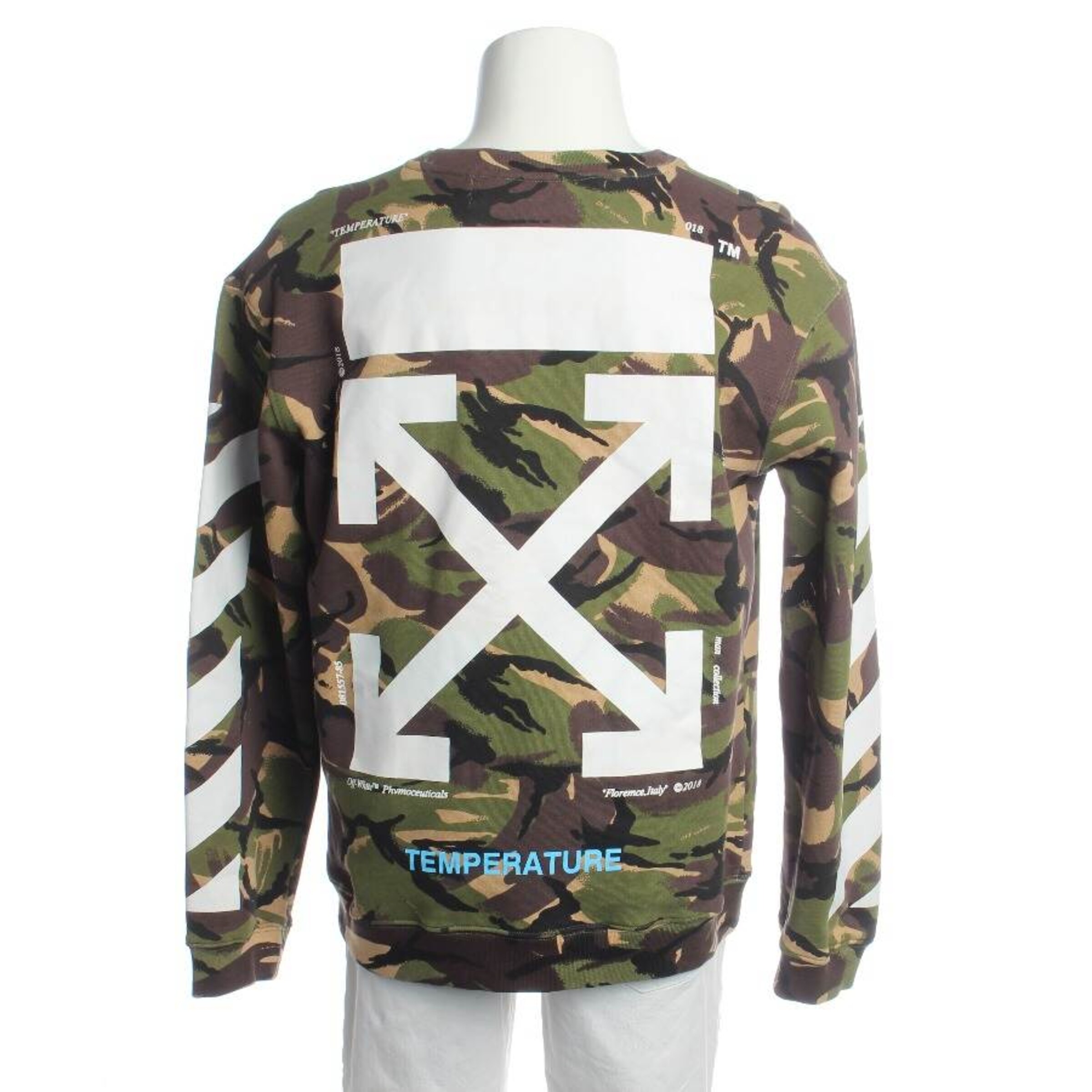 Off-White Sweatshirt & Zip-Up Hoodie in L in Mixed colors