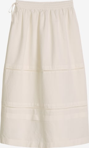 Jupe Marc O'Polo DENIM en blanc : devant