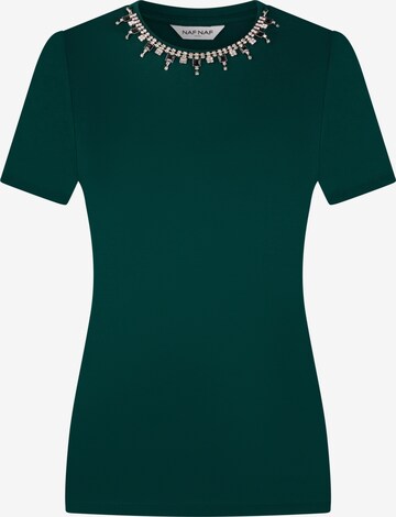 NAF NAF Shirt 'Leonard' in Green: front
