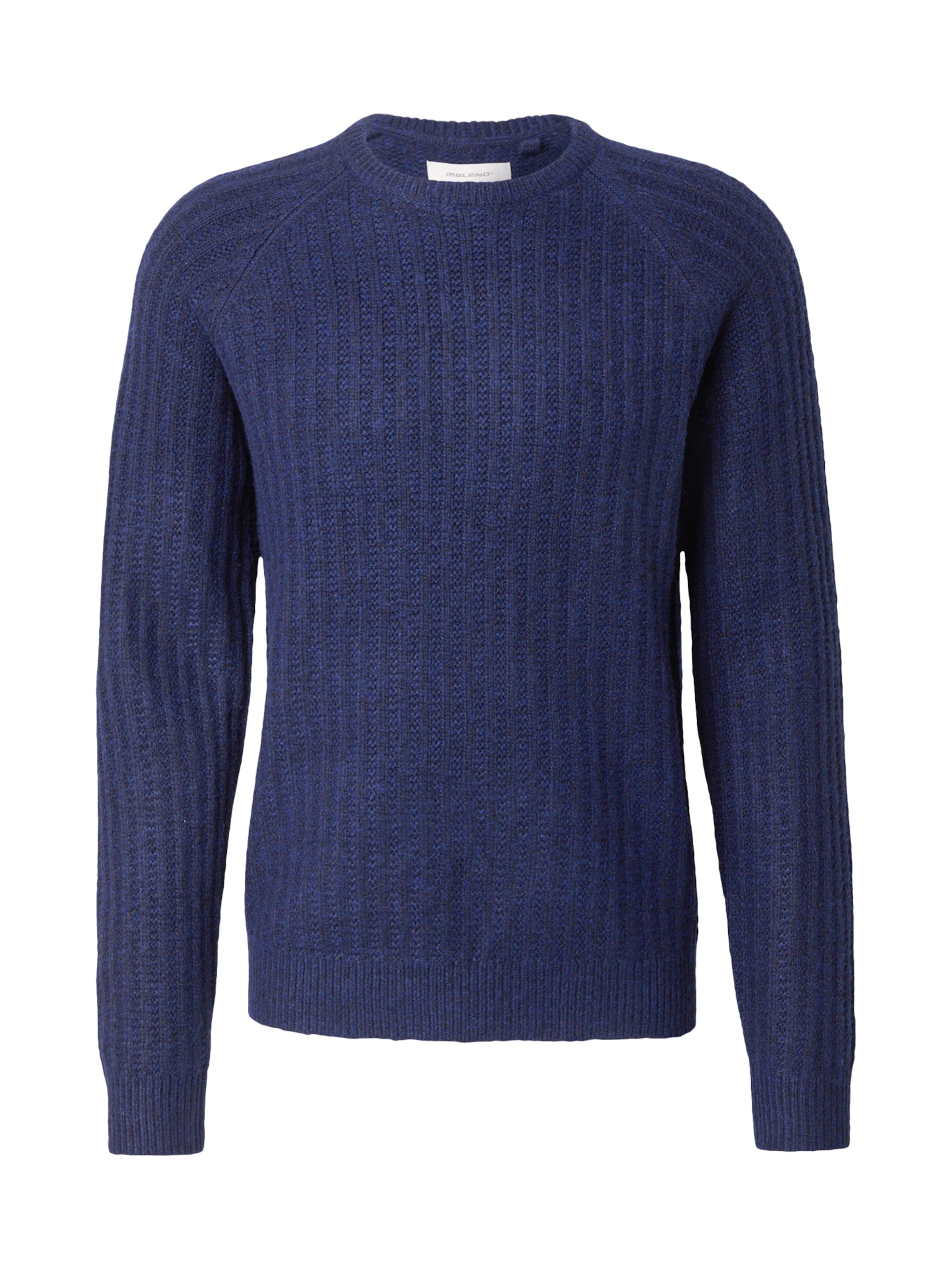 BLEND Пуловер 'BHDEXTER' в синьо: отпред