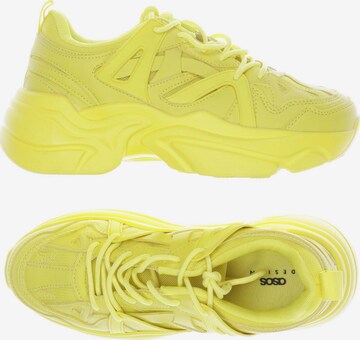 Asos Sneakers & Trainers in 39 in Yellow: front