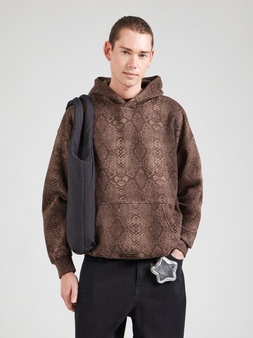 Abercrombie & Fitch Tréning póló 'ESSENTIAL' - barna: elől