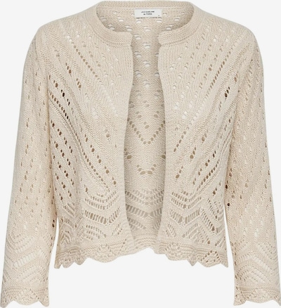 JDY Strickjacke 'JDY JDYSUN 3/4 CROPPED CARDIGAN KNT NOOS CARDIGAN' in S in beige, Produktansicht