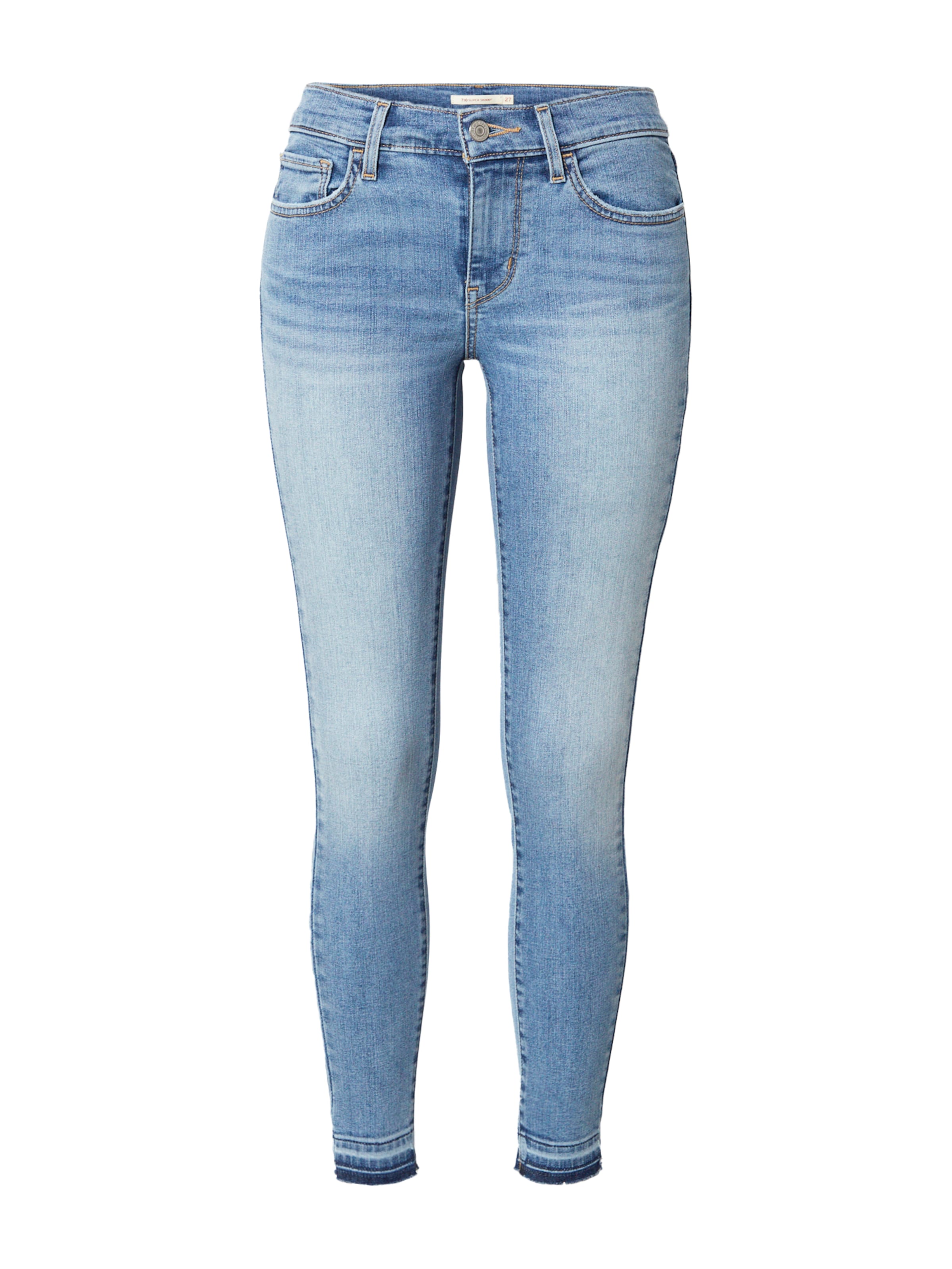 LEVI&#x27;S ® Skinny Jeans &#x27;710™ Super Skinny&#x27; i blå: forside