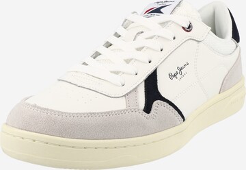 Sneaker bassa 'KORE' di Pepe Jeans in bianco: frontale