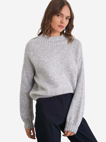 MixRay Svetr 'Pullover' – šedá: přední strana