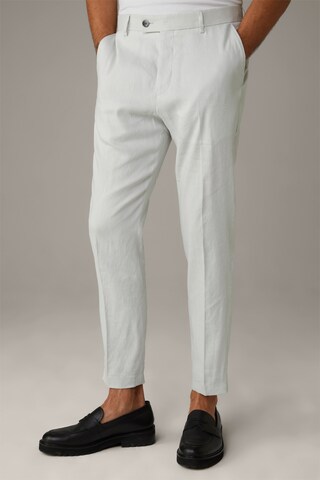 STRELLSON Slimfit Hose ' Till ' in Beige