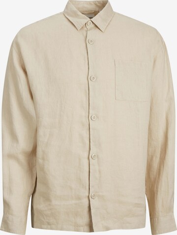 Coupe regular Veste mi-saison 'Matsson' JACK & JONES en beige : devant