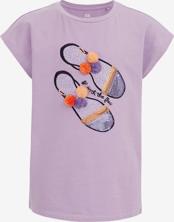 WE Fashion Bluser & t-shirts i lilla: forside