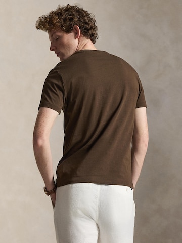 Polo Ralph Lauren Regular fit Μπλουζάκι σε καφέ