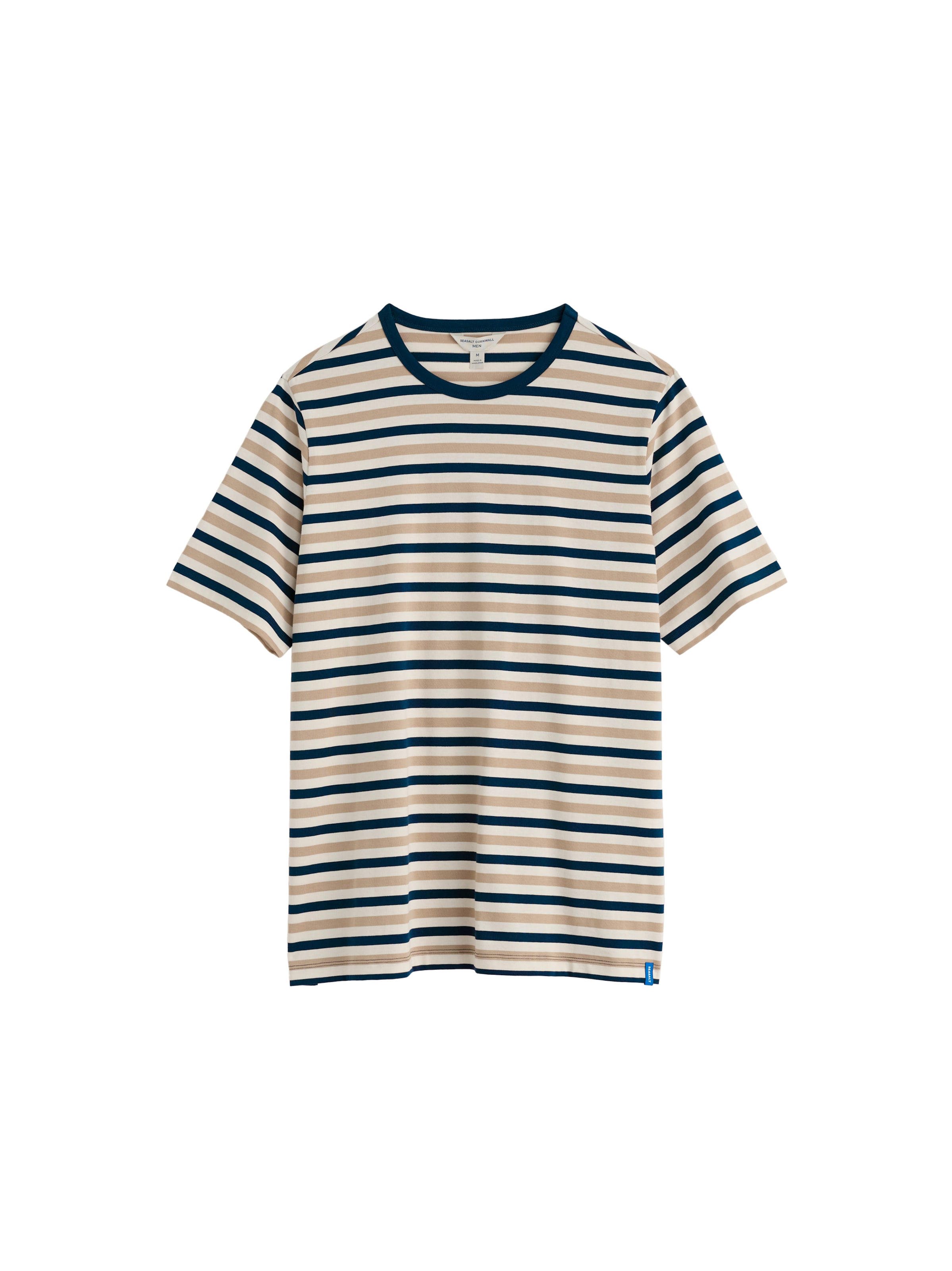 Maglietta 'Seven Sailor' di Seasalt Cornwall in beige: frontale