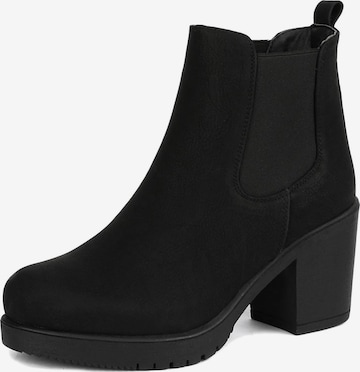 Dream Pairs Boots in Black: front
