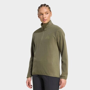 ADIDAS TERREX Athletic Sweater 'Multi Essentials' in Green: front