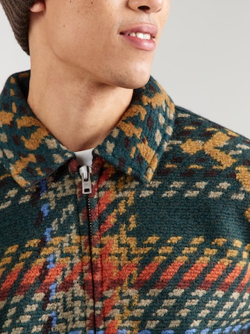 Abercrombie & Fitch Prehodna jakna | zelena barva