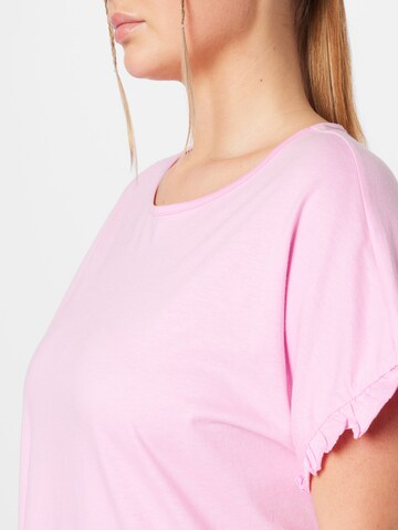 Vero Moda Curve Koszulka 'DANA' w kolorze różowy