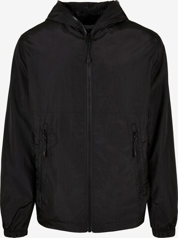 Urban Classics Between-Season Jacket in Black: front