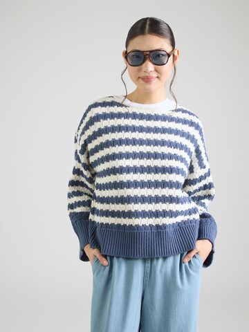 MSCH COPENHAGEN Trui 'MSCHCestine Jillena' in Blauw: voorkant