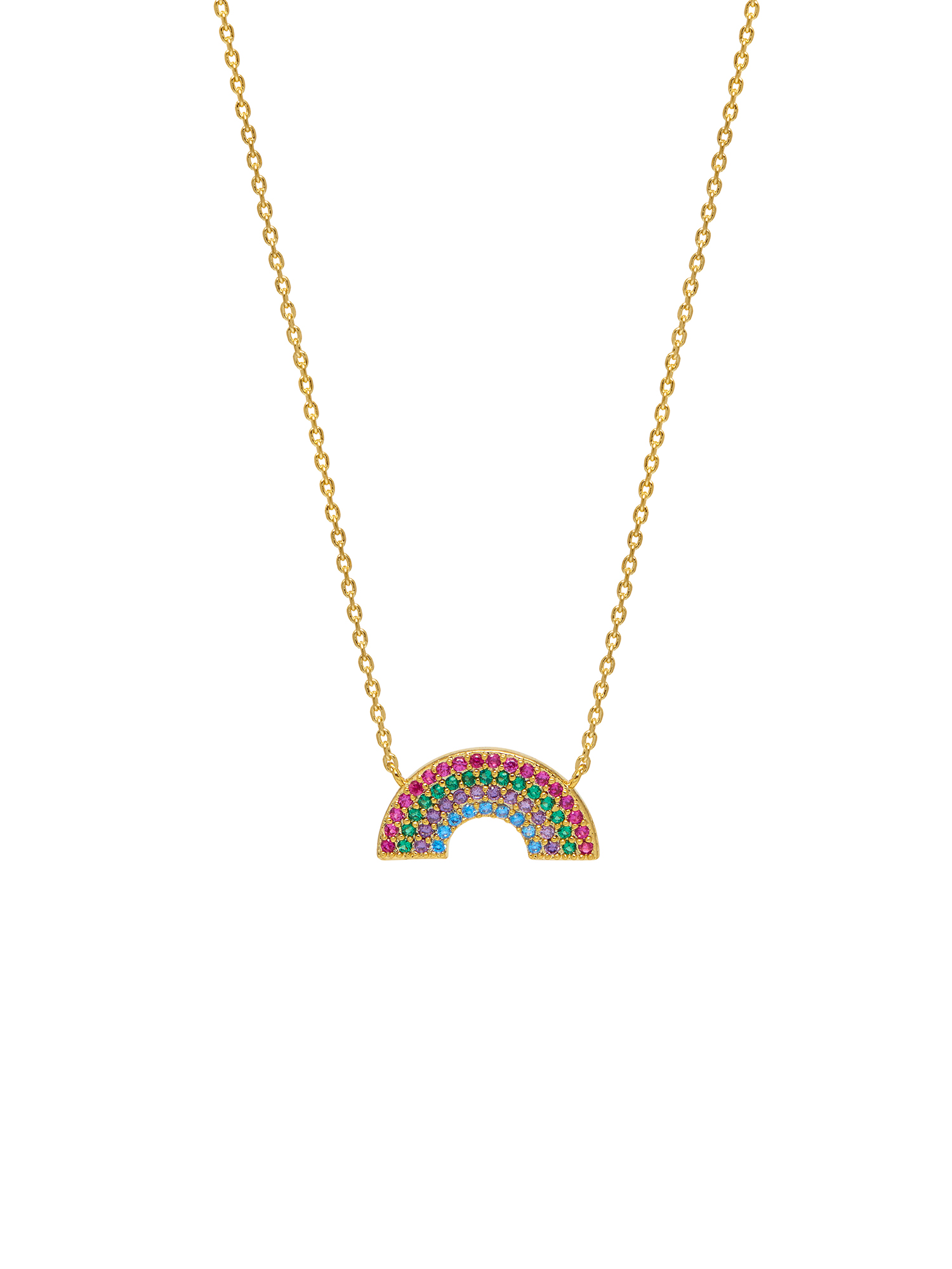 skulZ Abbigliamento Estella Bartlett Collana Full Rainbow in Oro 