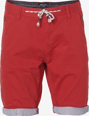 regular Pantaloni chino di KOROSHI in rosso: frontale