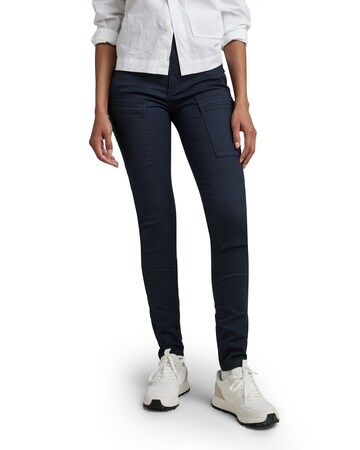 G-Star RAW Slim fit Cargo Pants in Blue: front